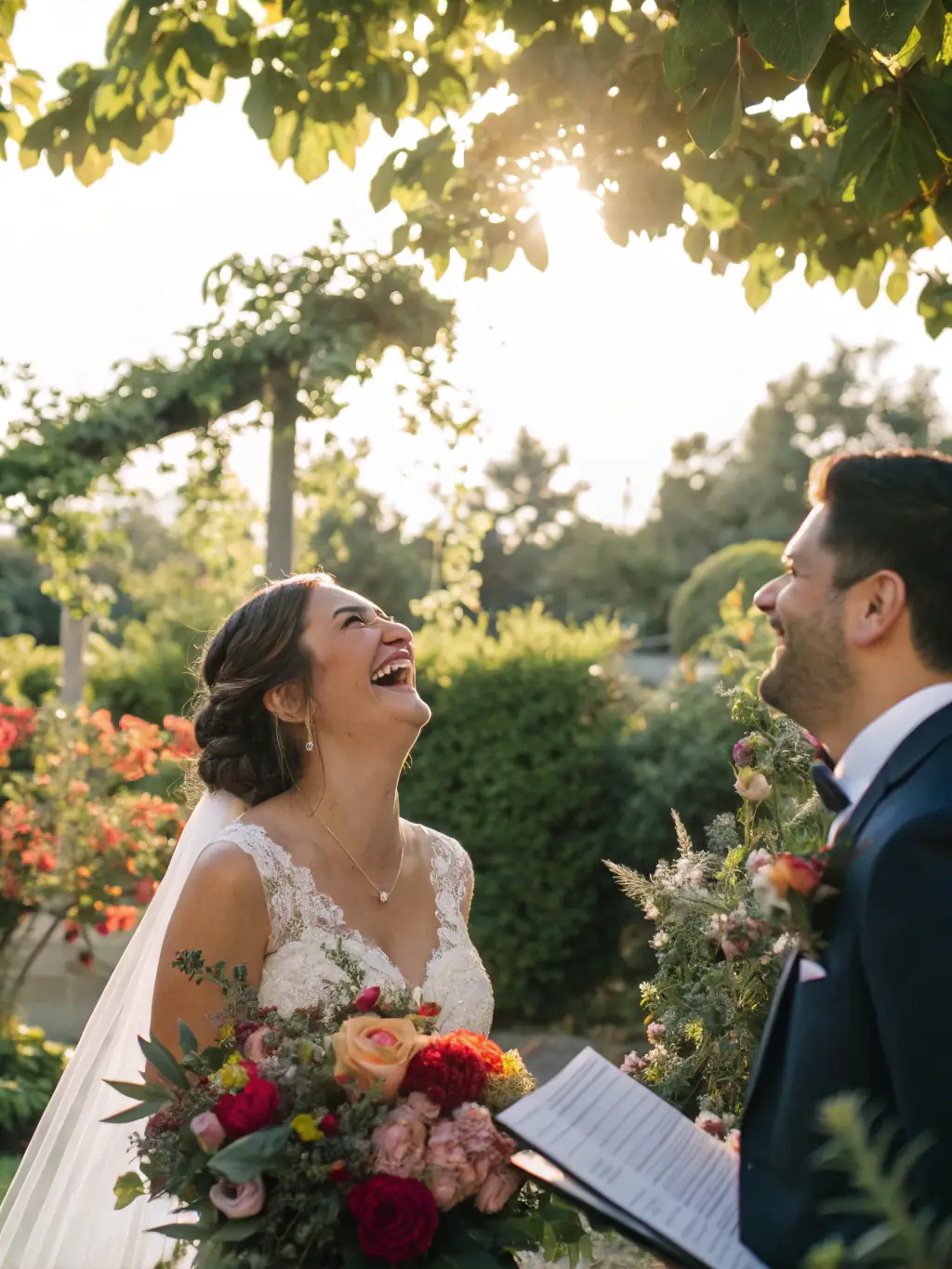 A photographer passionately capturing a candid moment at a wedding, showcasing their love for photography.